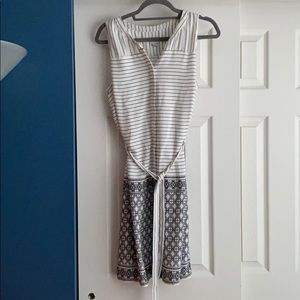 Black and white dress